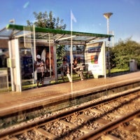 Photo taken at Mitcham Junction London Tramlink Stop by Tania B. on 7/23/2012