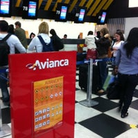 Photo taken at Check-in Avianca by Nilson H. on 7/29/2012