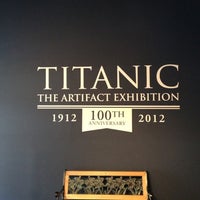 Photo taken at Titanic: The Artifact Exhibition by Michelle G. on 4/19/2012