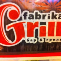 Photo taken at Fabrika Grill by Alena E. on 4/14/2012