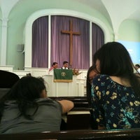 Photo taken at Reformed Church of Newtown by Andrew T. on 9/4/2011