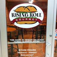 Photo taken at Rising Roll Sandwich Co. by Robin H. on 1/10/2012