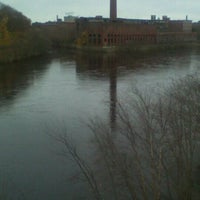 Photo taken at Hunts Falls Bridge by Sabrina B. on 11/17/2011