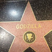 Photo taken at Godzilla&amp;#39;s Star, Hollywood Walk of Fame by Ivan N. on 8/24/2012