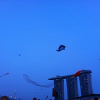 Photo taken at Kite Festival Singapore 2011 (Presented by Act3 Internatiomal) by Rajesh M. on 9/4/2011