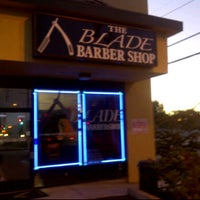 Photo taken at Blade Barbershop by Greg E. on 10/28/2011