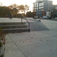 Photo taken at McCarren Skate Park by Floy B. on 11/11/2011