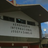 Photo taken at Aeropuerto Internacional Josefa Camejo (LSP) by Frank C. on 12/15/2011