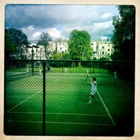 Photo taken at Holland Park Lawn Tennis Club by Enri on 4/21/2012