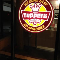 Photo taken at Toppers Pizza by Tim C. on 10/22/2011