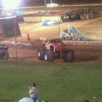 Photo taken at Dixie Speedway Home of the Champions by Jody S. on 9/24/2011