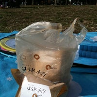 Photo taken at はらドーナッツ 石神井公園店 by Kitagu on 3/6/2011