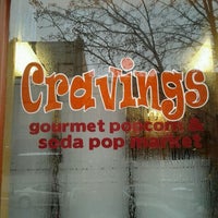 Photo taken at Cravings Gourmet Popcorn by Ranti J. on 12/3/2011