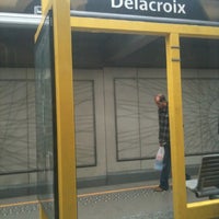 Photo taken at Delacroix (MIVB) by Amato-il P. on 5/6/2012