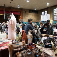 Photo taken at Young Designer&amp;#39;s Market by Lucky Magazine on 12/9/2011