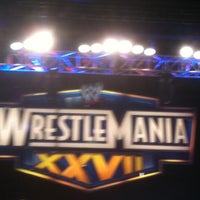 Photo taken at Wrestlemania Axxess by Cassie P. on 4/2/2011