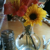 Photo taken at Half Day Cafe by Jackie S. on 6/26/2011