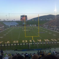 Photo taken at Hughes Stadium by Dan D. on 9/9/2012
