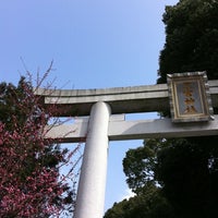 Photo taken at 立田阿蘇三宮神社 by yasu k. on 3/6/2012