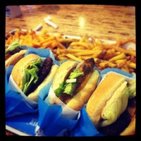 Photo taken at Elevation Burger by Sondos A. on 8/22/2012