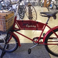 Photo taken at South Shore Cyclery Bicycle Shop &amp;amp; Museum by Theresa D. on 6/9/2012