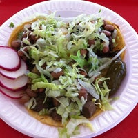Photo taken at Tacos El Gavilan by Mayra on 8/26/2012