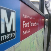 Photo taken at Fort Totten Metro Station by Kriz A. on 3/2/2011