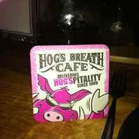Photo taken at Hog&amp;#39;s Breath Cafe by Danielle C. on 7/30/2011