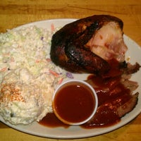 Photo taken at County Line Bar-B-Q by Carlos V. on 12/23/2011