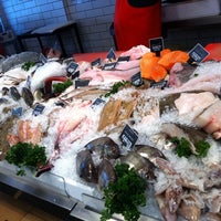 Photo taken at Moxon&amp;#39;s Fishmongers by Julio R. on 9/1/2011