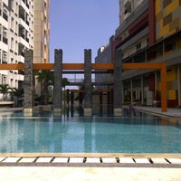 Photo taken at Pool side Gardenia Boulevard by Arief M L. on 11/26/2011