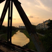 Photo taken at Old Jurong Line Railway Bridge by gerard t. on 12/21/2010