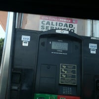 Photo taken at Gasolinera Fuentes by Jonathan F. on 8/8/2012