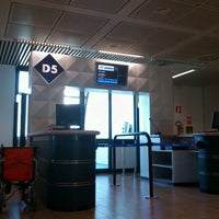 Photo taken at Gate A5 by Evangelia T. on 3/13/2012