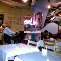 Photo taken at Industry Cafe &amp;amp; Jazz by Lorenzo D. on 9/15/2011