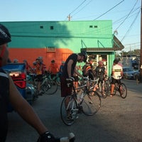 Photo taken at Blue Line Bike Lab by Claudia C. on 9/6/2012
