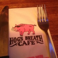 Photo taken at Hog&amp;#39;s Breath Cafe by Jacqueline C T. on 8/8/2012