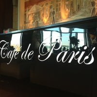 Photo taken at Café de Paris by Josip G. on 1/21/2012