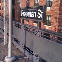 Photo taken at MTA Subway - Freeman St (2/5) by Killerclown B. on 8/9/2012