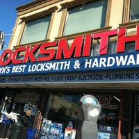 Photo taken at Brooklyn&amp;#39;s Best Locksmith &amp;amp; Hardware by Mrs Jennifer A. on 9/10/2012