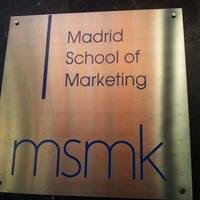 Foto tomada en MSMK Madrid School of Marketing  por Jayguer V. el 4/9/2012