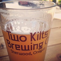 Photo taken at Two Kilts Brewing Co by Erik T. on 6/7/2012