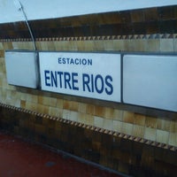 Photo taken at Estación Entre Ríos - Rodolfo Walsh [Línea E] by Alejandra A. on 8/26/2012