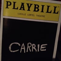 Photo taken at Carrie, The Musical by Katie on 4/5/2012