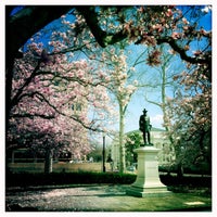 Photo taken at Rawlins Park by Henning F. on 3/13/2012