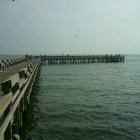 Photo taken at Cape Charles Fishing Pier by Rick S. on 8/8/2012