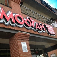 Photo taken at MOOYAH Burgers, Fries &amp;amp; Shakes by Lloyd J. on 3/28/2012