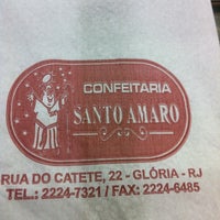 Photo taken at Confeitaria Santo Amaro by Patricia M. on 5/19/2012