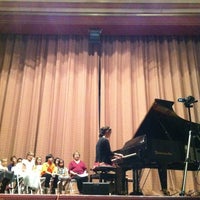 Photo taken at Angelico Concert Hall by Hannah G. on 5/20/2012