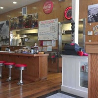 Photo taken at Red Hut Cafe &amp;amp; Soda Fountain by Richard G. on 5/30/2012